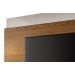 Rack Ópera com Painel Classic 1.8 Freijó com Off White - Imcal Móveis