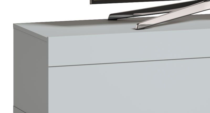 Rack Classic 1G 1.4 Branco Acetinado - Imcal Móveis