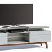 Rack Classic 218cm 2 Gavetas com Prateleira Branco Acetinado - Imcal