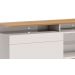 Rack Classic +1G 1.4 Off White com Nature - Imcal Móveis
