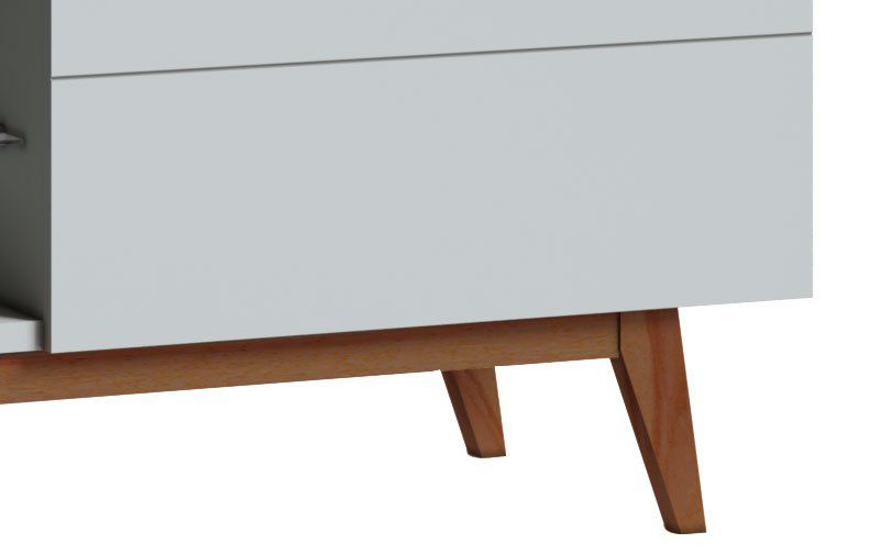 Rack Classic +2G 2.2 Branco Acetinado - Imcal Móveis