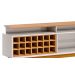 Rack Classic +AD 2.2 Off White com Nature - Imcal Móveis