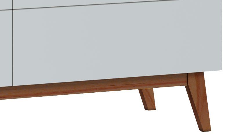 Rack Classic 2G 1.4 Branco Acetinado - Imcal Móveis