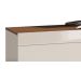 Rack Classic 2G 1.8 Off White com Freijó - Imcal Móveis