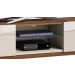 Rack Classic 2G 1.8 Off White com Freijó - Imcal Móveis