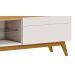 Rack Classic 2G 2.2 Off White com Nature - Imcal Móveis
