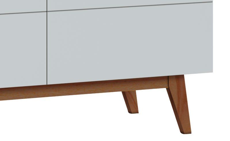 Rack Classic 3G 1.8 Branco Acetinado - Imcal Móveis