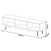 Rack Classic 3G 1.8 Off White com Nature - Imcal Móveis