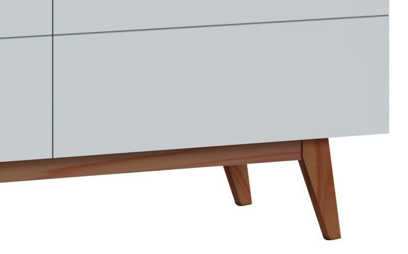 Rack Classic 3G 2.2 Branco Acetinado - Imcal Móveis