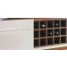 Rack Classic AD 1.4 Off White com Freijó - Imcal Móveis