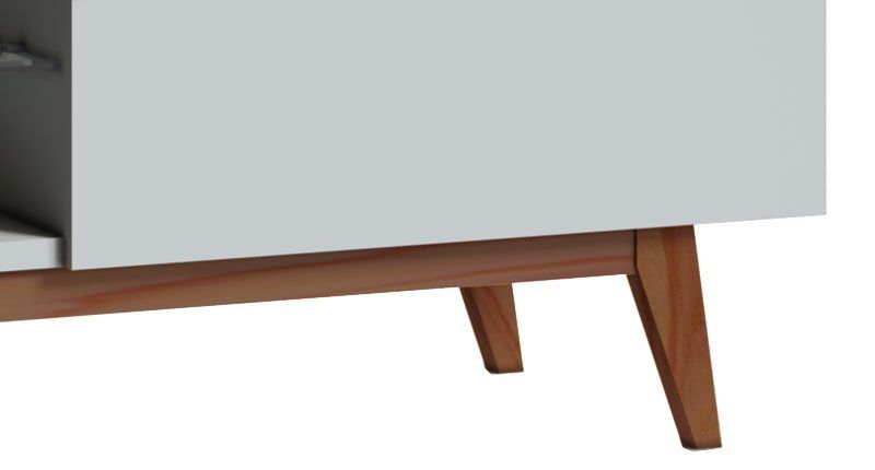 Rack Classic AD 2.2 Branco Acetinado - Imcal Móveis