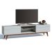 Rack Classic I 2 GV Branco Acetinado 218 cm