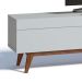 Rack Classic I 2 GV Branco Acetinado 218 cm