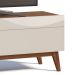 Rack Classic I 2 GV Off White com Freijó Touch 146 cm