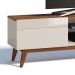 Rack Classic I 2 GV Off White com Freijó Touch 180 cm