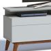 Rack Classic II 1 GV Branco Acetinado 146 cm