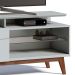 Rack Classic II 1 GV Branco Acetinado 146 cm