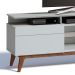 Rack Classic II 2 GV Branco Acetinado 180 cm
