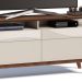 Rack Classic II 2 GV Off White com Freijó Touch 146 cm
