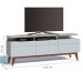 Rack Classic II 3 GV Branco Acetinado 180 cm