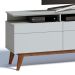 Rack Classic II 3 GV Branco Acetinado 180 cm