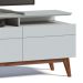Rack Classic II 3 GV Branco Acetinado 180 cm