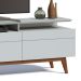 Rack Classic II 3 GV Branco Acetinado 218 cm