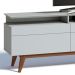 Rack Classic II 3 GV Branco Acetinado 218 cm