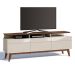 Rack Classic II 3 GV Off White com Freijó Touch 180 cm