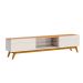 Rack Classic II Off White e Nature 52x218 cm
