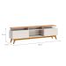 Rack Classic II Off White e Nature 64x180 cm