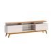 Rack Classic II Off White e Nature 64x218 cm