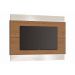 Rack com Painel Classic 1G 1.4 Freijó com Off White - Imcal Móveis
