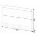 Rack com Painel Classic +1G 1.4 Freijó com Off White - Imcal Móveis