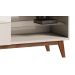 Rack com Painel Classic +1G 1.4 Freijó com Off White - Imcal Móveis