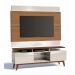Rack com Painel Classic +2G 1.8 Freijó com Off White - Imcal Móveis
