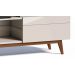 Rack com Painel Classic +2G 2.2 Freijó com Off White - Imcal Móveis