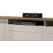 Rack com Painel Classic +3G 1.8 com LED Freijó com Off White - Imcal Móveis