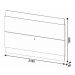 Rack com Painel Classic +3G 2.2 Freijó com Off White - Imcal Móveis