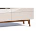Rack com Painel Classic +3G 2.2 Freijó com Off White - Imcal Móveis
