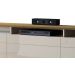 Rack com Painel Classic +3G 2.2 com LED Freijó com Off White - Imcal Móveis