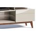 Rack com Painel Classic +AD 1.8 Freijó com Off White - Imcal Móveis