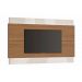 Rack com Painel Classic +AD 2.2 Freijó com Off White - Imcal Móveis