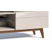 Rack com Painel Classic +AD 2.2 Freijó com Off White - Imcal Móveis