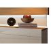 Rack com Painel Classic 2G 2.2 com LED Freijó com Off White - Imcal Móveis