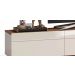 Rack com Painel Classic 3G 2.2 Freijó com Off White - Imcal Móveis
