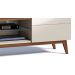Rack com Painel Classic AD 1.8 Freijó com Off White - Imcal Móveis