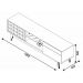 Rack com Painel Classic AD 1.8 Freijó com Off White - Imcal Móveis