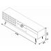 Rack com Painel Classic AD 2.2 Freijó com Off White - Imcal Móveis