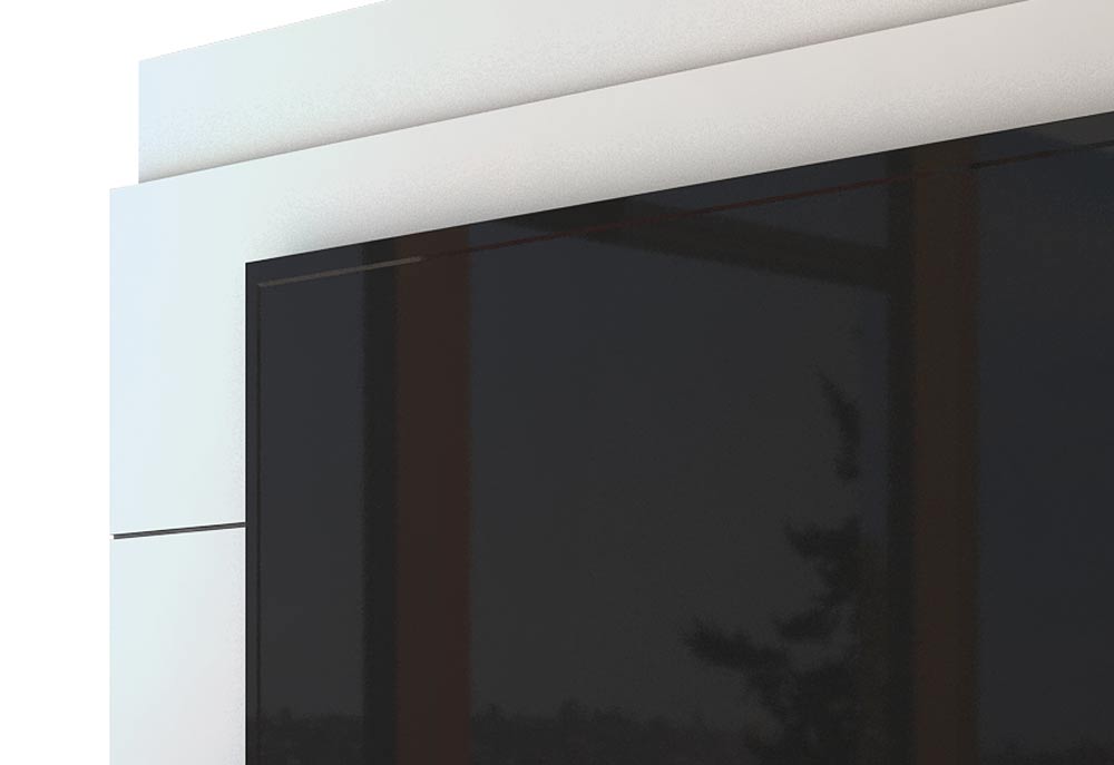 Rack com Painel Para TV 60 Polegadas Branco Classic +3G 2.2 - Imcal Móveis